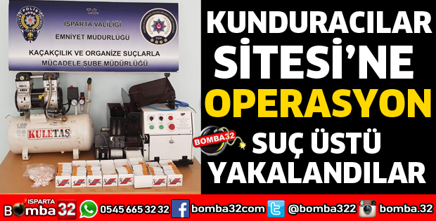 KUNDURACILAR SİTESİNE OPERASYON