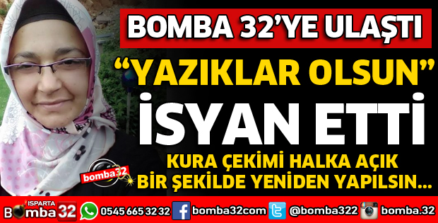 KURA ÇEKİMİNDE İÇERİYE ALINMADI İSYAN ETTİ