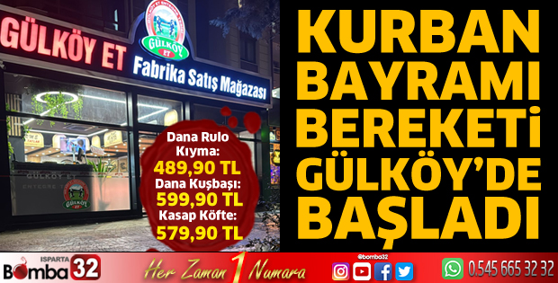 Kurban Bayramı bereketi Gülköy’de başladı