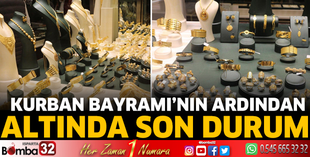 Kurban Bayramı’nın ardından altında son durum 