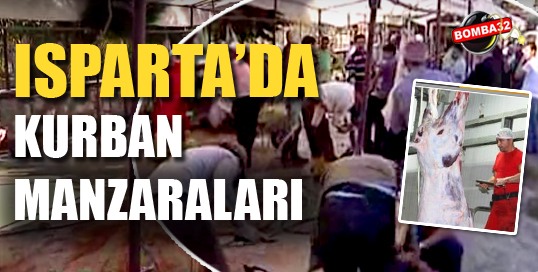 Kurban kesim manzaraları