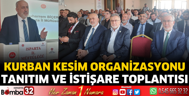 Kurban Kesim Organizasyonu Tanıtım ve İstişare Toplantısı
