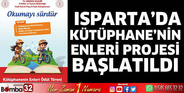 Kütüphane’nin Enleri Projesi başlatıldı