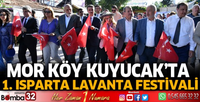 Kuyucak'ta 1. Isparta Lavanta Festivali