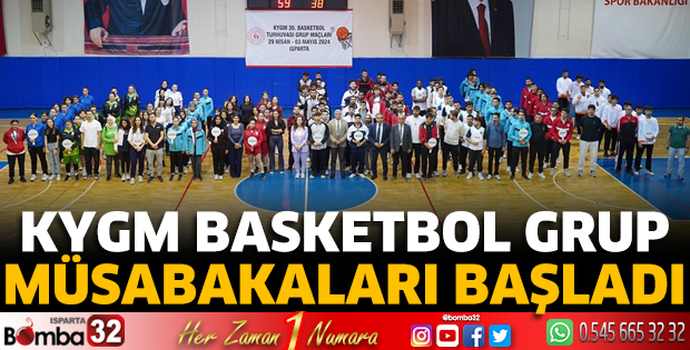 KYGM Basketbol Grup Müsabakaları başladı