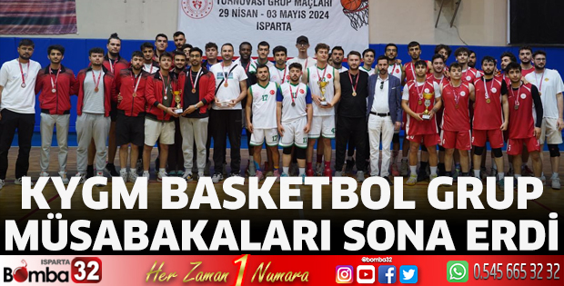 KYGM Basketbol Grup Müsabakaları sona erdi