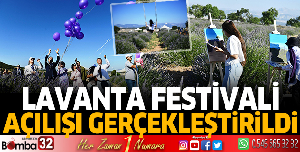 Lavanta Festivali başladı
