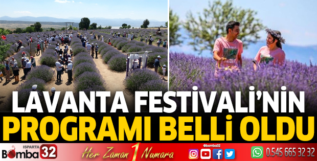 Lavanta Festivali’nin programı belli oldu
