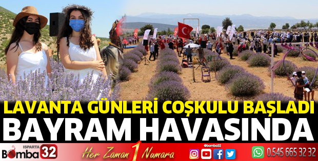 Lavanta Günleri başladı