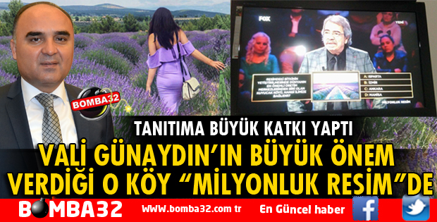LAVANTA KOKULU KÖY TELEVİZYONLARDA SORU OLARAK YERİNİ ALDI