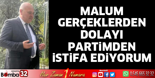 Levent Tokmaker istifa etti