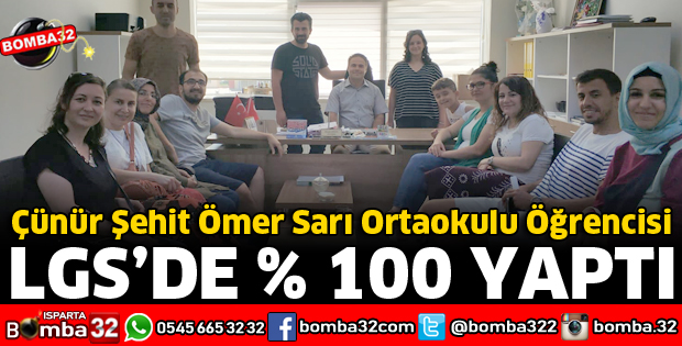 LGS SINAVINDA TÜM SORULARI DOĞRU YAPTI
