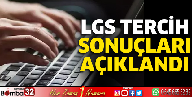 LGS tercih sonuçları açıklandı