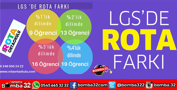 LGS’DE ROTA FARKI