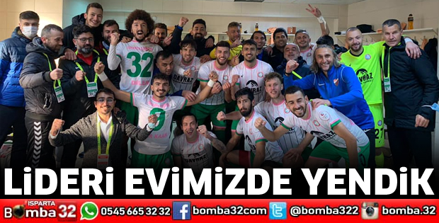 LİDERİ EVİMİZDE YENDİK