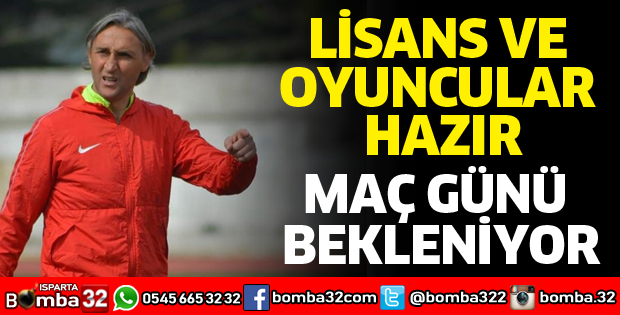 LİSANSLAR VE OYUNCULAR HAZIR