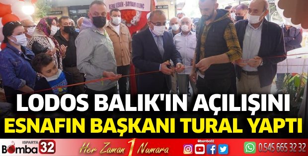 Lodos Balık'ın açılışını Başkan Tural yaptı