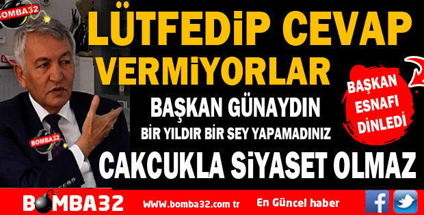 Lütfedip cevap vermiyorlar