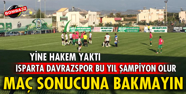 MAÇ 1-1 SONA ERDİ