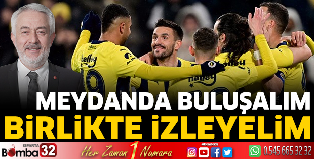 Maç heyecanını birlikte yaşayalım