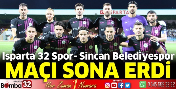 Maç sona erdi 