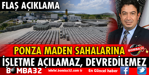 MADEN RUHSATLARININ DEVREDİLMESİ KANUNEN MÜMKÜN DEĞİLDİR