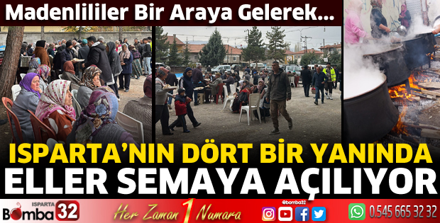 Madenli Köyünde yağmur duası 