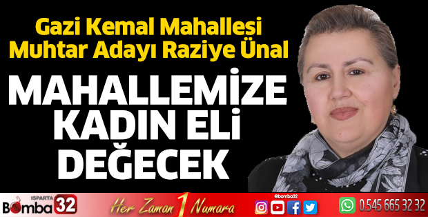Mahalle halkına projelerini anlatıyor