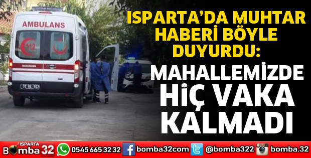 MAHALLEDE VAKA VE TEMASLI KALMADI