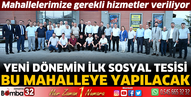 Mahallelerimize gerekli hizmetler veriliyor 