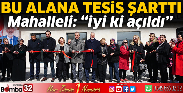 Mahallemiz için ihtiyaçtı iyi ki açıldı 