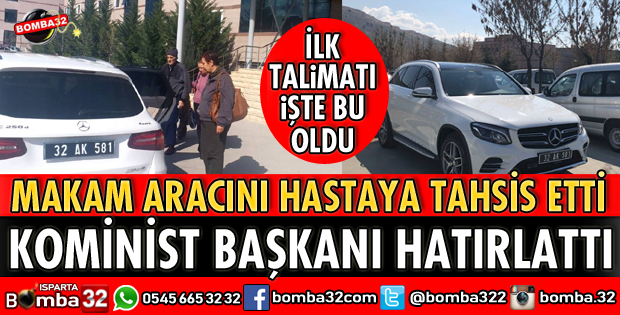 MAKAMA OTURMADAN İLK TALİMAT