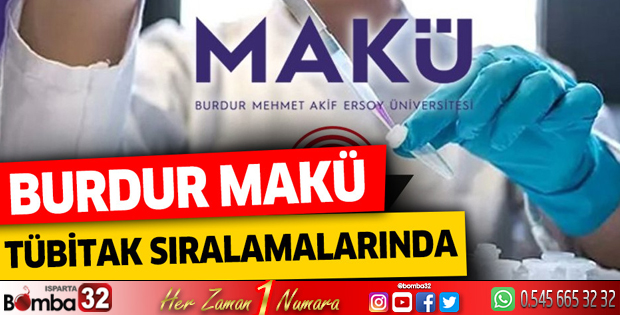 MAKÜ, TÜBİTAK Sıralamalarında