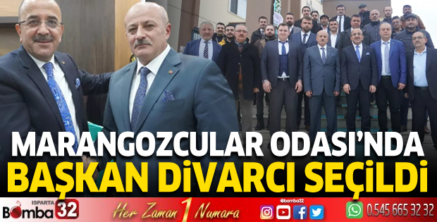 Marangozlar Odasında Başkan Divarcı seçildi