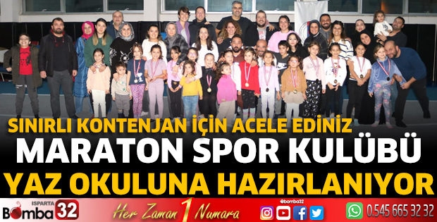 Maraton Spor Kulübü yaz okuluna hazırlanıyor