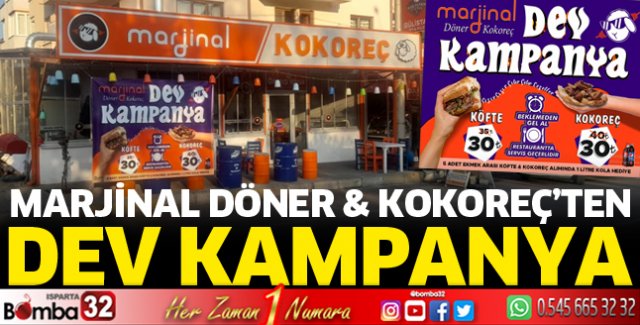 Marjinal Kokoreç'ten dev kampanya