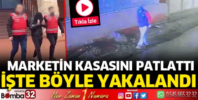 Market hırsızı yakalandı