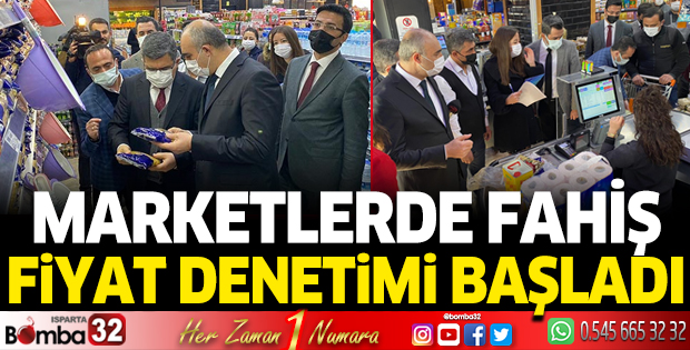 Marketlerde fahiş fiyat denetimi başladı