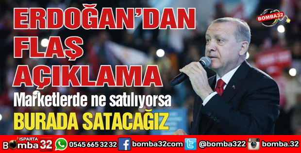 MARKETLERDE NE VARSA BURADA SATACAĞIZ