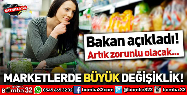 MARKETLERE YÖRESEL ÜRÜN ZORUNLULUĞU