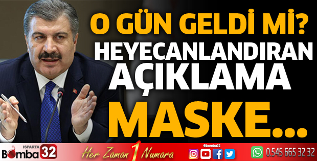 Maske ile ilgili heyecanlandıran sözler