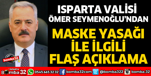 MASKE TAKMAYANLAR İÇİN ÖNEMLİ UYARI