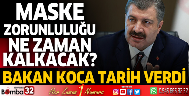 Maske zorunluluğu ne zaman kalkacak? 