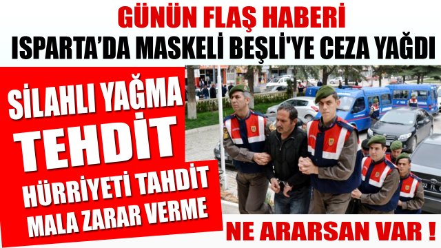 Maskeli Beşli'ye Ceza Yağdı