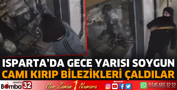 Maskeli hırsızlar soygun yaptı 