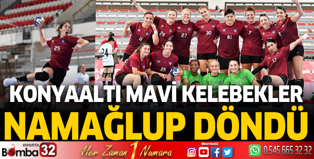 Mavi Kelebekler namağlup döndü