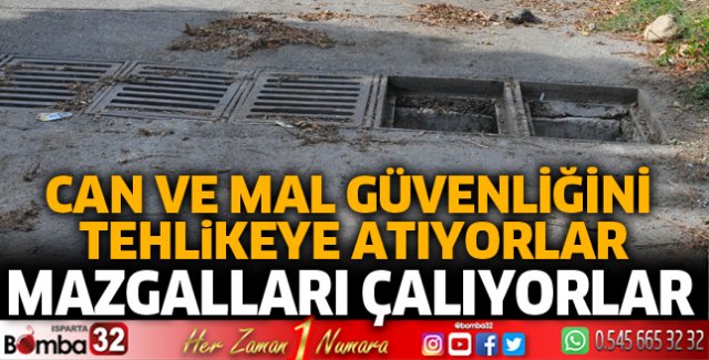 Mazgalları çalıyorlar