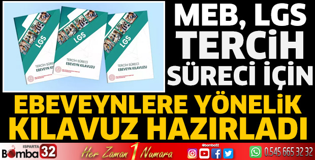 MEB, LGS tercih süreci için ebeveynlere yönelik kılavuz hazırladı