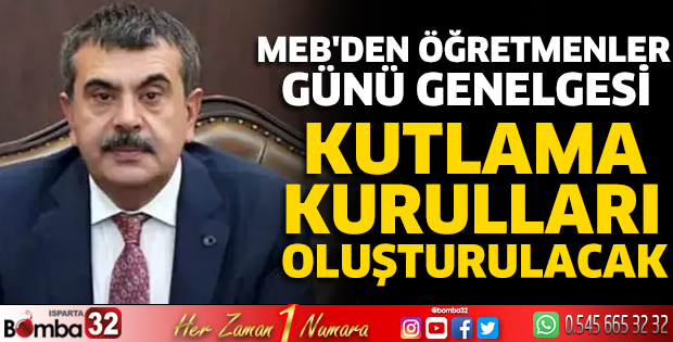 MEB'den 'Öğretmenler Günü' genelgesi