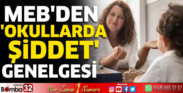 MEB'den 'okullarda şiddet' genelgesi